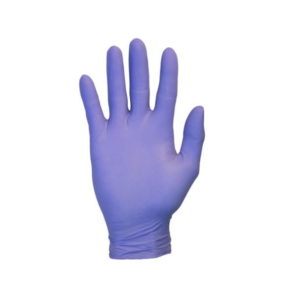 Puncture Resistant Nitrile Powder Free Gloves / Nitrile Medical Exam Gloves