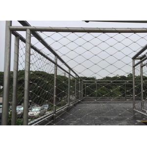 Aviary 50mm*50mm Wire Rope Mesh Stainless Steel Cable Mesh