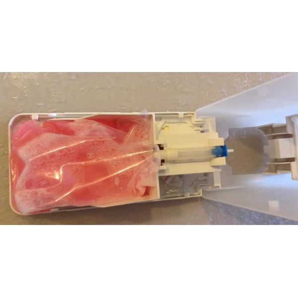 800ml Disposable Plastic soap bag and liquid nozzle for bag-in-box dipenser