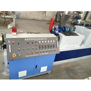 China PVC Plastic Granules Manufacturing Machine With Double Screw on sale
