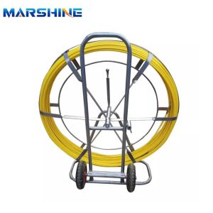 Cable Electric Reel Fiberglass Rodder Puller Fibre Glass Rodding Conduit cable
