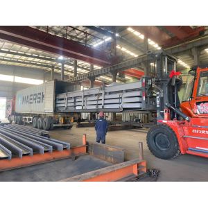 40 Containers Loading Prefab Steel Buildings Portable Direct Installing On Site