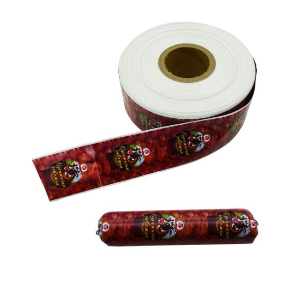 OEM low-cost wholesale plastic casings custom printing brand logo sausage color plastic casings