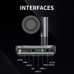 DAIPU PSC-12SK 4K 12X Optical Zoom 3G-SDI HD-MI PTZ Camera for Conference