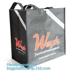 Custom logo eco-friendly fabric promotional paper non woven bag, Best selling