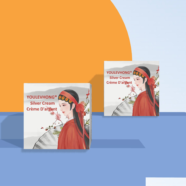 Fragrance Free YOULEVHONG Silver Anti Aging Moisturizing Cream Hyaluronic Acid