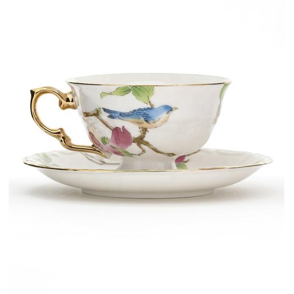 Buy White Gold Rim Afternoon Tea Set With Cups And Saucers Porcelain Teapot And Cup Set at wholesale prices