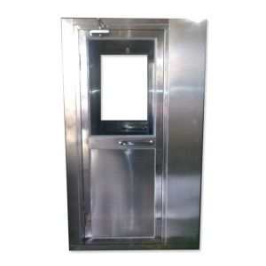 Automatic PLC Control Pass Box Air Shower 1.2mm Cold Rolled Plate Structure