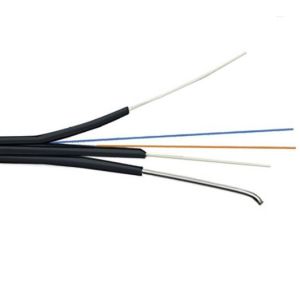 G657A FTTH Messenger Fiber Optic Cable With LSZH Jacket