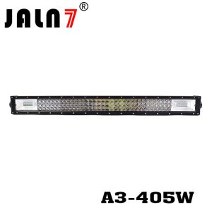 LED Light Bar JALN7 405W 3Rows Combo Beam LED Driving Lamp Super Bright Off Road