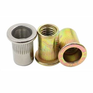 Internally Threaded 1/2 Shoulder Rivets Nut Carbon Steel Material