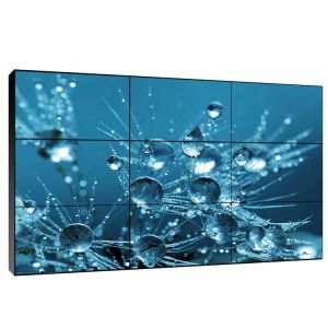 1.7mm Bezel Width Outdoor Advertising LCD Video Wall 1920*1080 9 Screen Tv Wall