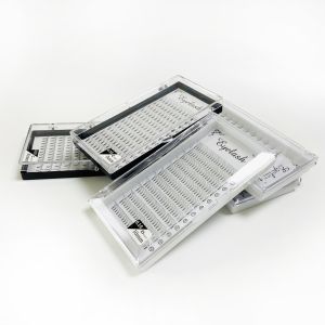 Quality C &amp; D Curl Full Russian Lashes , Soft Feeling Russian Individual Eyelashes for sale