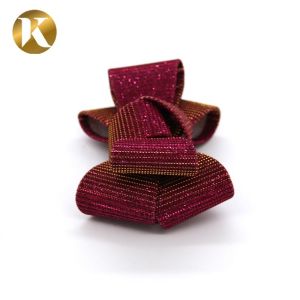 2026 show bow Custom Red Women Shoes Decoration Accessories Special Cloth