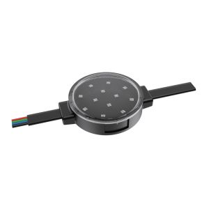 Outdoor IP67 Waterproof RGB Point Lights Diameter 50mm for House Decoration