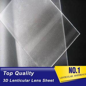 blank 3d lenticular offset printing sheet film PET 100 LPI pet lenticular lens