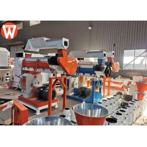 Poultry Animal 37KW 2T/H Cattle Feed Pellet Machine