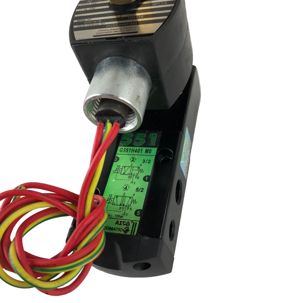 ASCO Explosion proof solenoid valve EFG551H401M explosion-proof electric control