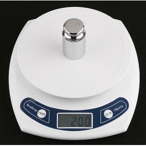 Quality 7000g / 1g Electronic Cooking Scales , Tare Function Pocket Food Scale for sale