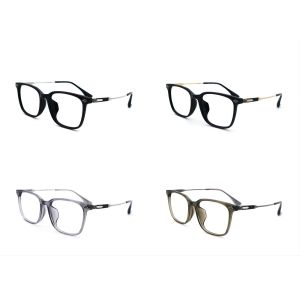 Unisex Pure Titanium Glasses Adjustable Temple Rectangle 842