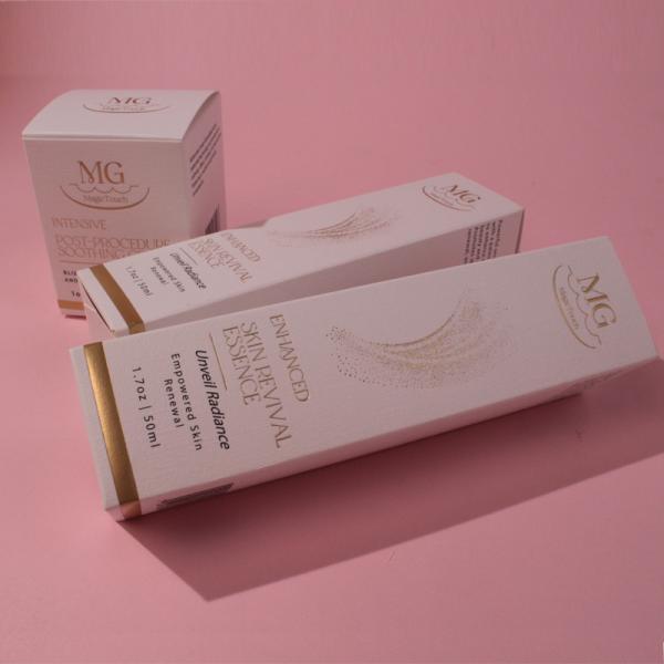 Custom Luxury Cosmetic Packaging Boxes For Essential Oil Perfume Skincare Products