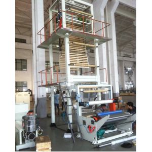 PE Heat Shrink Biodegradable Film Blowing Machine Extrusion High Speed