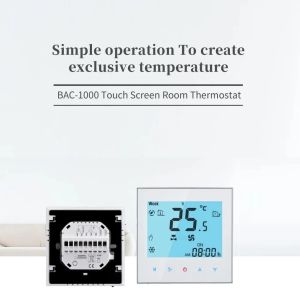 RoHS Wifi Fan Coil Thermostat Fireproof WiFi Smart Thermostat