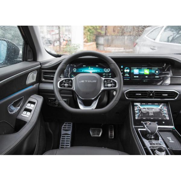 Jetour X90 Plus Petrol Cars and Front drum Rear drum Brake System with Max Speed 180 Km/h