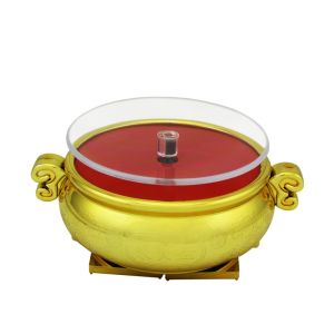 2012 NEW gold lucky Solar rotary display stand