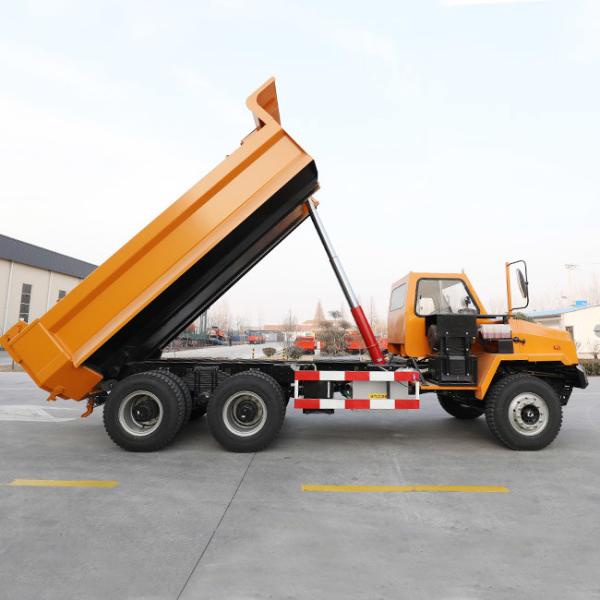 Buy Yuchai Engine  25t Dump Truck Four Wheeled Commercial Dump Trucks 6X4 at wholesale prices