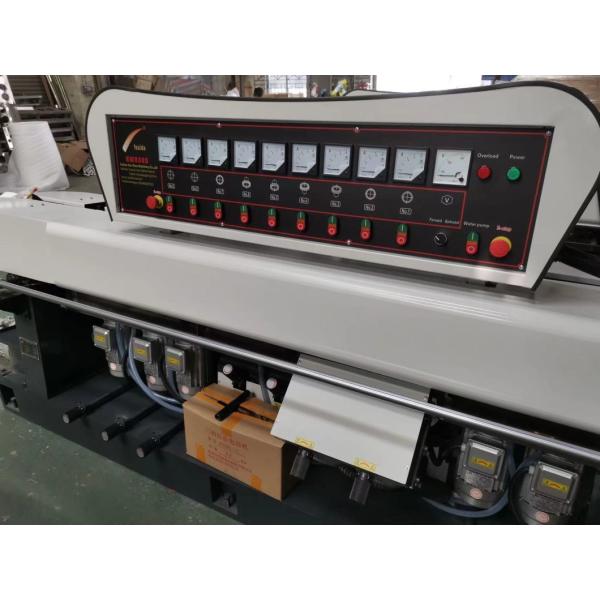 9 Motors Glass Straight Line Edging Grind Glass Edge Glass Processing Machine