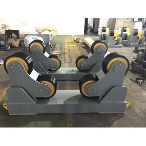 Pressure Vessels Pipe Welding Rotators / Stand Roller With Wireless Hand Control