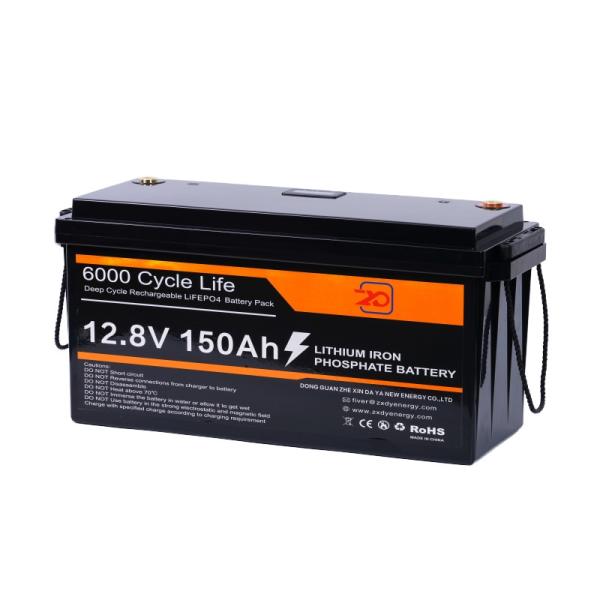 Buy 12.8V 150Ah 12V LiFePO4 Battery Pack Lead Acid Replacement For Energy Storage at wholesale prices