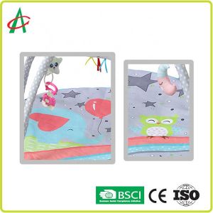 85cmx54cm Washable Baby Play Mat With Toddler Soothe Toy