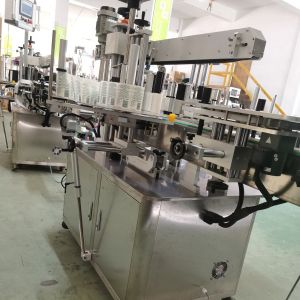 Automatic One Side Tapered Label Applicator Labeler For Sauce Nut Jar Bottle