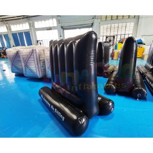 Playground Shooting Barrier Inflatable Paintball Bunkers