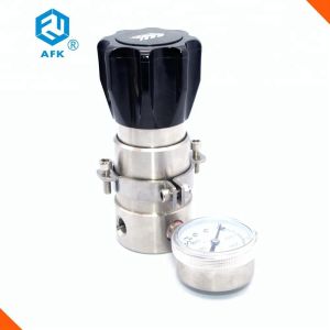 China 3/8NPT 6000PSI Air Flow Regulator , Backflow Pressure Regulator With Vespel Seat on sale