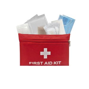 First Aid Training Kit with Emergency Medical Supplies Including Triangular