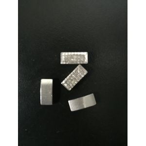 CuW Alloy Electrical Contact Points Powder Metallurgy Products With Low