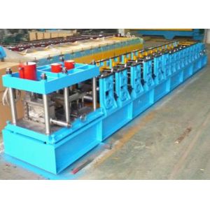 Semi Automatic C Purlin Roll Forming Machinery Plc Panasonic Control System