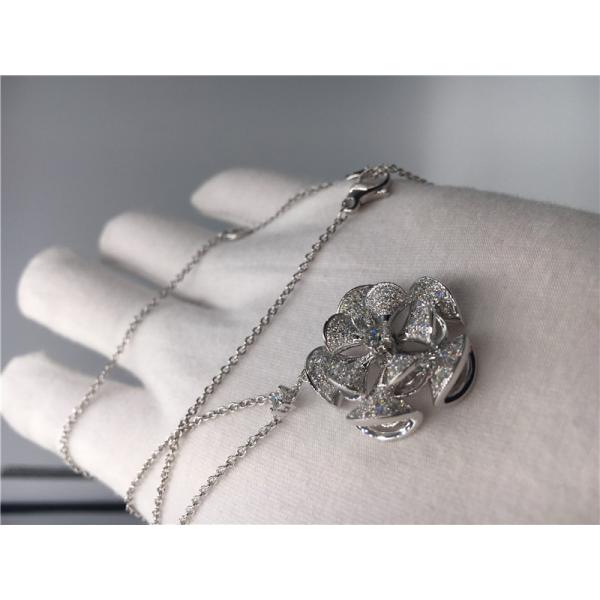 Divas' Dream Necklace Luxury Jewelry Jewelry 18K White Gold With Diamonds No Gemstone