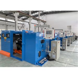 High Speed Wire Double Twisting Bunching Machine Copper Cable Manufacturing