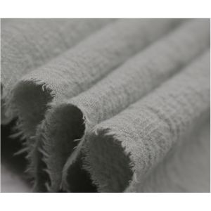 Environmental 110GSM Muslin Blanket Fabric Orange Gauze Fabric