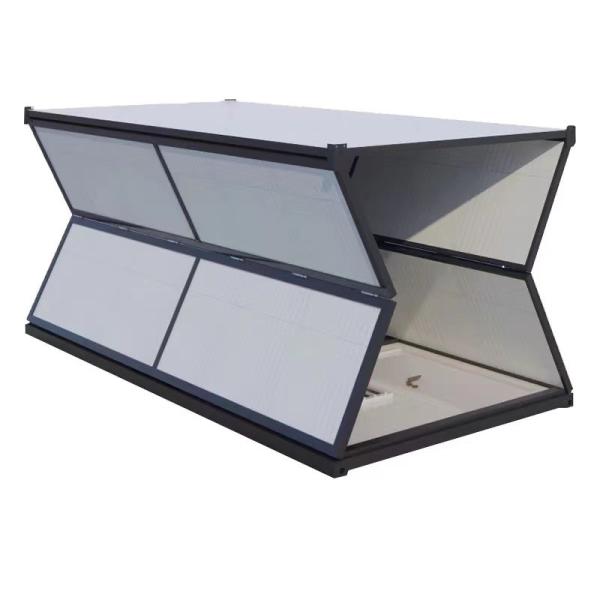 Buy Sandwich Panel Wall Z Type Flat Pack Container House for Farmhouse Design Application at wholesale prices