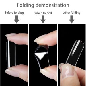 Professional Nail Supplies Wholesale Clear Transparent Different Shape