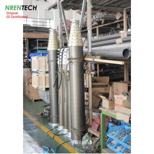 12m-150kg payload non-lockable pneumatic telescopic mast poles