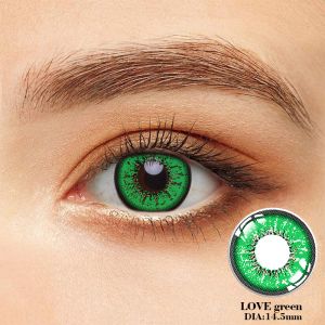 ISO13485 Safe Colored Cosplay Contact Lens 14.5mm For Halloween