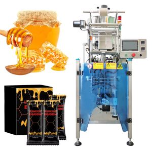 China Fruit Jam Tomato Paste Honey Sachet Filling Machine Multi Function on sale