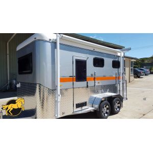 2 Horse Angle Load Horse Float-Deluxe