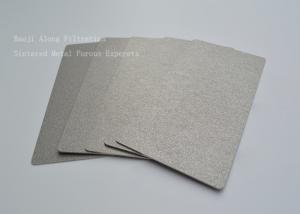 Quality Water Electrolysis Hydrogen Fuel Cell Bipolar Sintered Porous Titanium Plate for sale